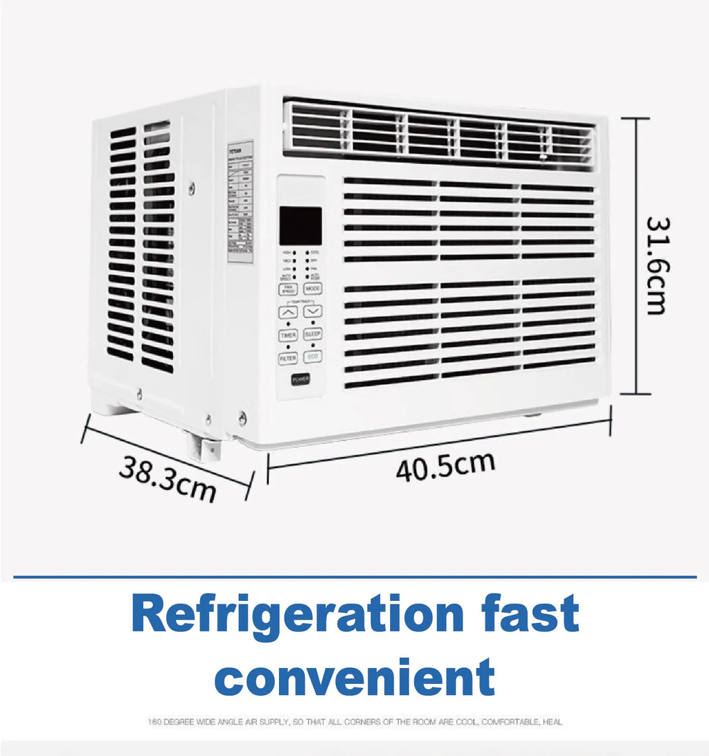 Yetian Window Air Conditioner — 1HP / 1.5HP Inverter AC, 9,000 / 12,000 BTU, Fast Cooling, Durable & Energy Efficient