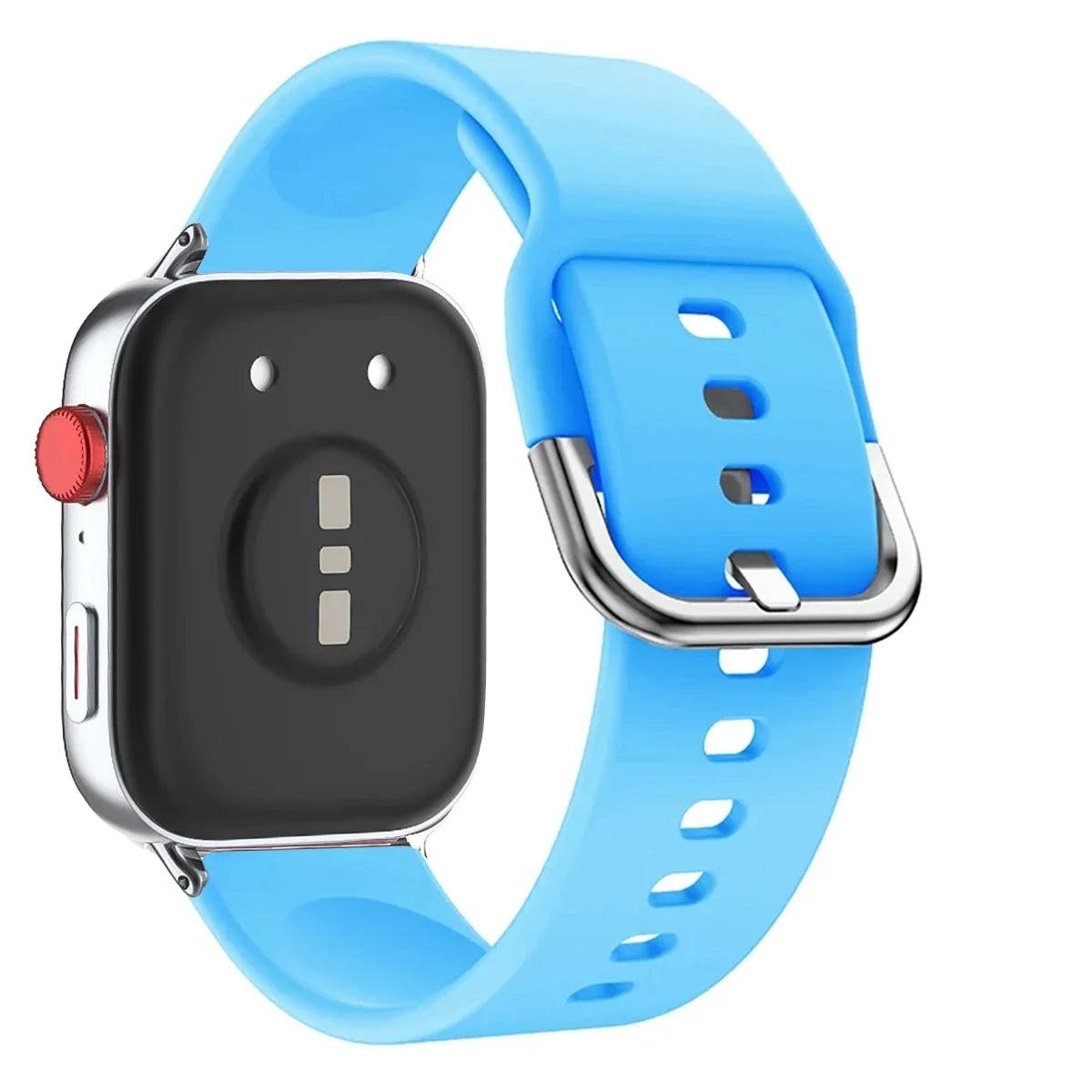 Silicone Sport Band for Huawei Watch FIT 1/2/3/4 Pro | Metal Buckle Replacement Bracelet Strap