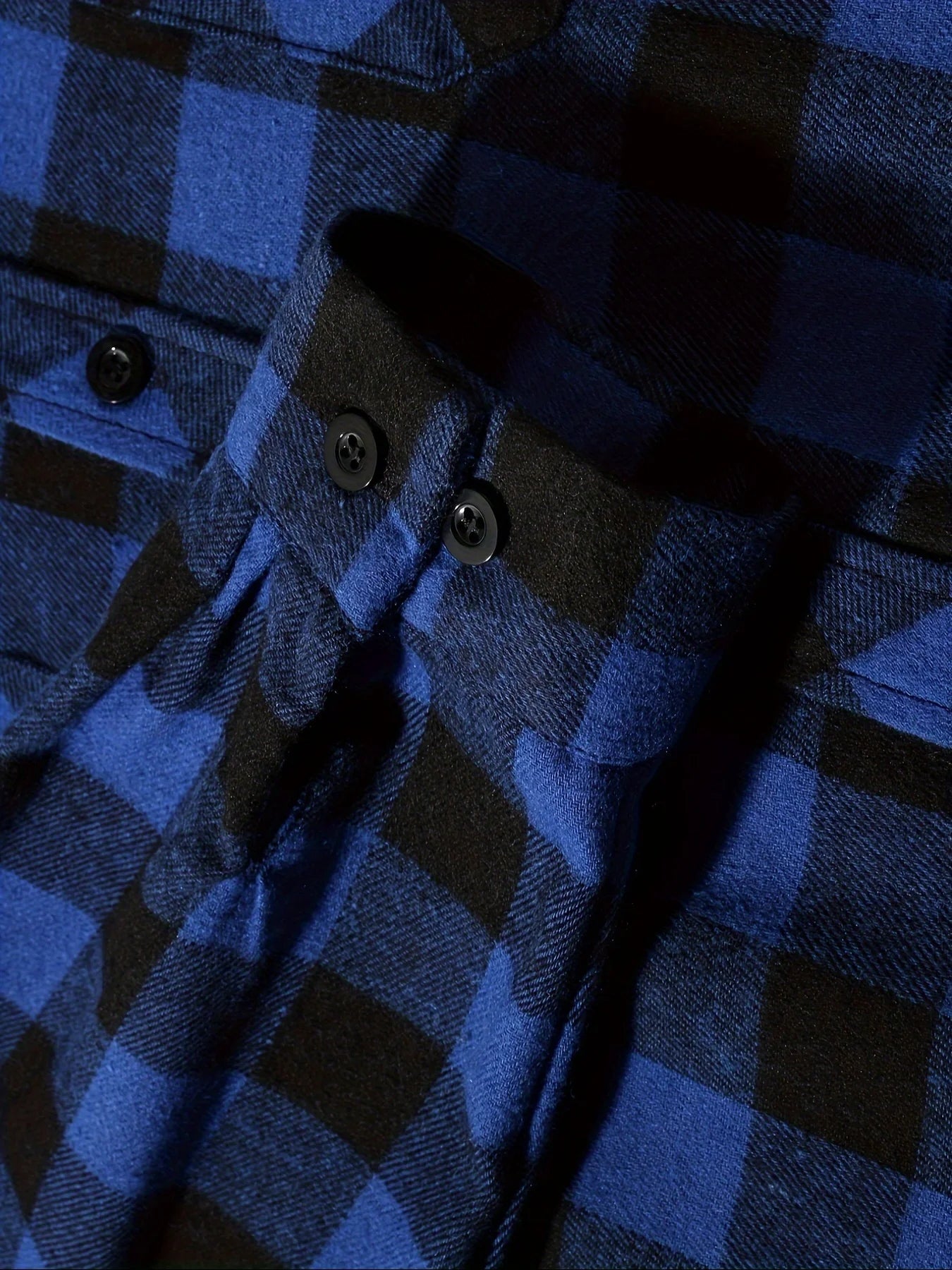 Men's Plaid Hooded Long Sleeve Shirt — Casual Flannel-Style Shirt Jacket