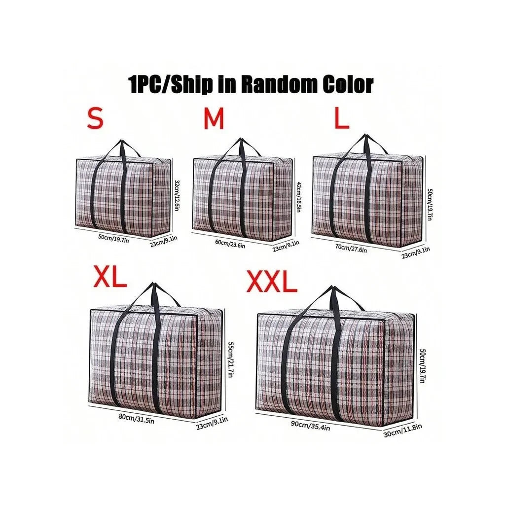 Large Capacity Quilt & Blanket Storage Bag – Dustproof Wardrobe Organizer for Clothes, Pillows & Moving