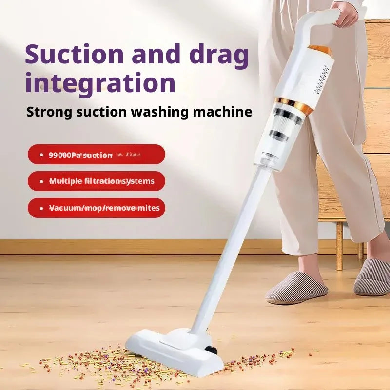 8500Pa Cordless Handheld Vacuum Cleaner – 120W, 600ml Cup, USB Rechargeable