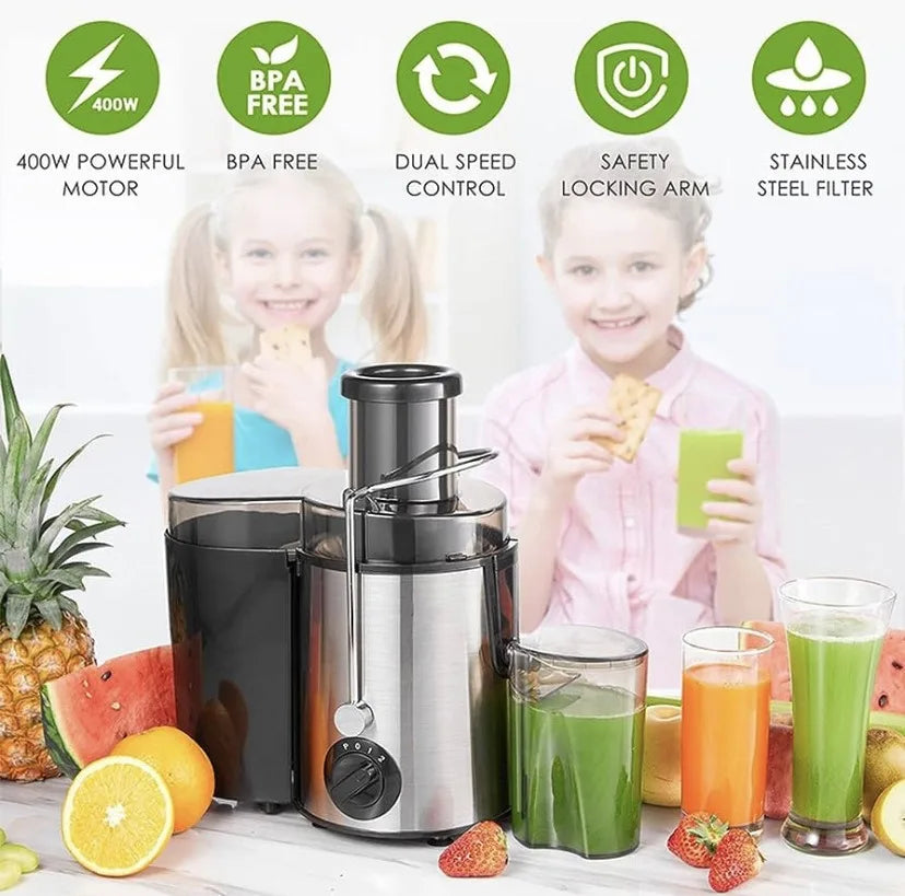 Professional Juice Extractor – Large Capacity, Automatic Slag Separation, Multi-Function Electric Juicer