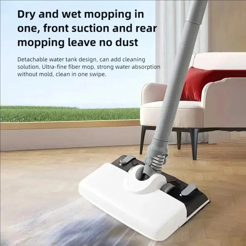 Cordless Vacuum Cleaner – 19000Pa Suction, Detachable Water Tank, 3 Modes for Floor, Carpet & Hardwood