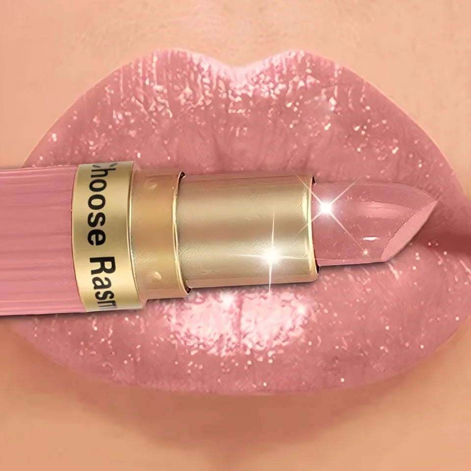 Pearlescent Glitter Velvet Lipstick — Waterproof Matte Shimmer Diamond Finish
