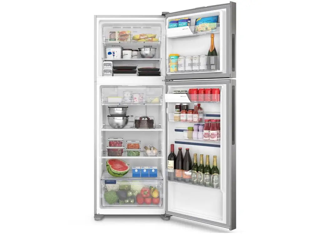 Electrolux Frost-Free Dual-Door Refrigerator – 480L, Silver, Efficient IT70S, Dual Voltage