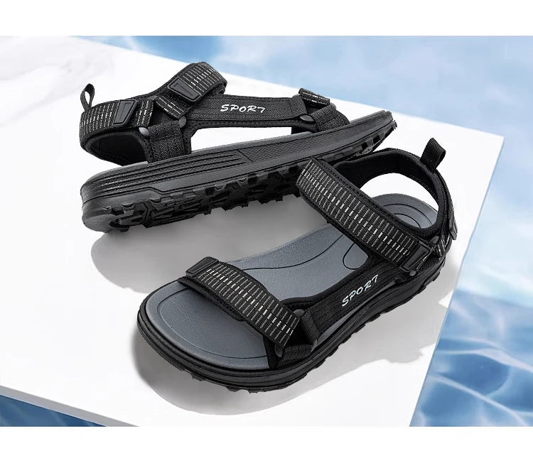 Men's Lightweight Casual Beach Sandals – Comfortable Outdoor Holiday Sandals