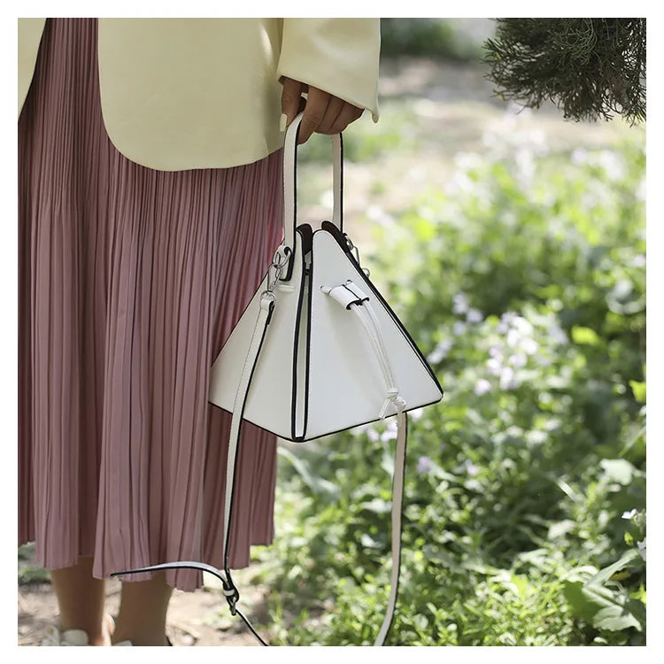 Luxury Triangle Designer Crossbody Shoulder Bag – High Quality Leather Hobo Handbag for Women