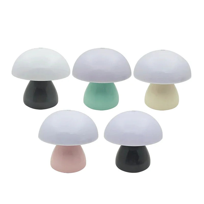 Rechargeable Mushroom Lamp – USB-C Touch Control
