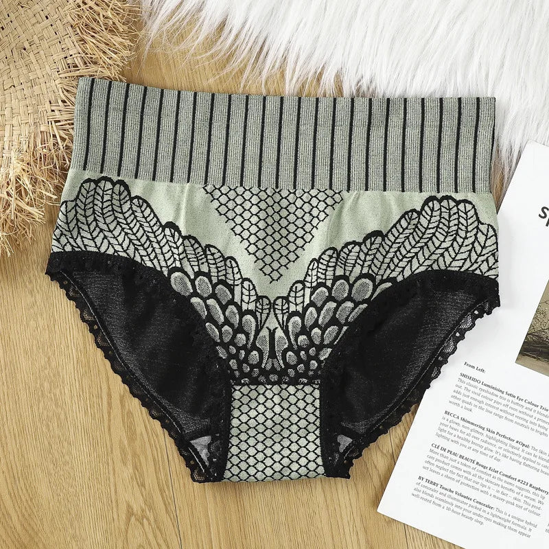 Women's Solid Lace Briefs