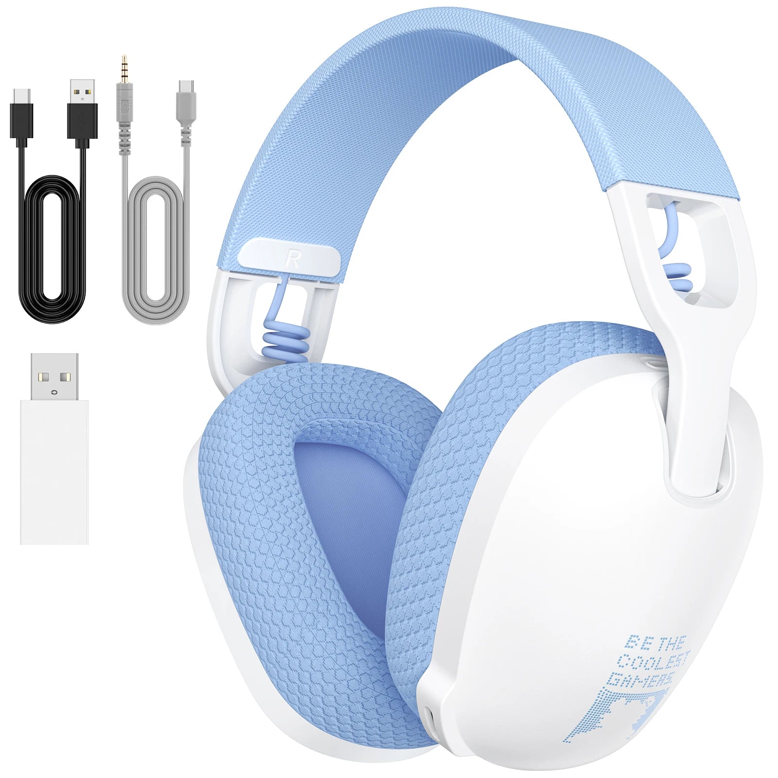 ONIKUMA GT806 Wireless Gaming Headset — 2.4GHz & Bluetooth 5.3, HiFi Sound, RGB, Noise-Canceling Mic for PC & Laptop