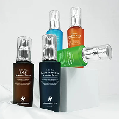 Differ & Deeper Double Effect Hyaluronic Acid Serum 50ml — Deep Hydration Anti-Aging K-Beauty Face Serum