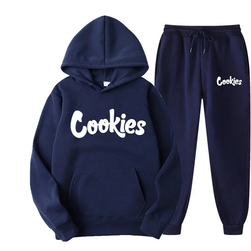 Hoodie & Jogger Pants 2-Piece Tracksuit Set – Casual Streetwear for Men & Women (S–3XL)