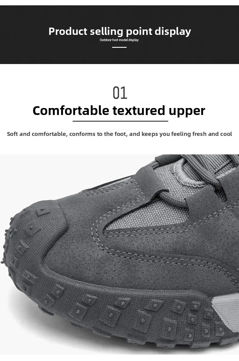 Men's Thick-Sole Anti-Slip Outdoor Platform Sport Shoes