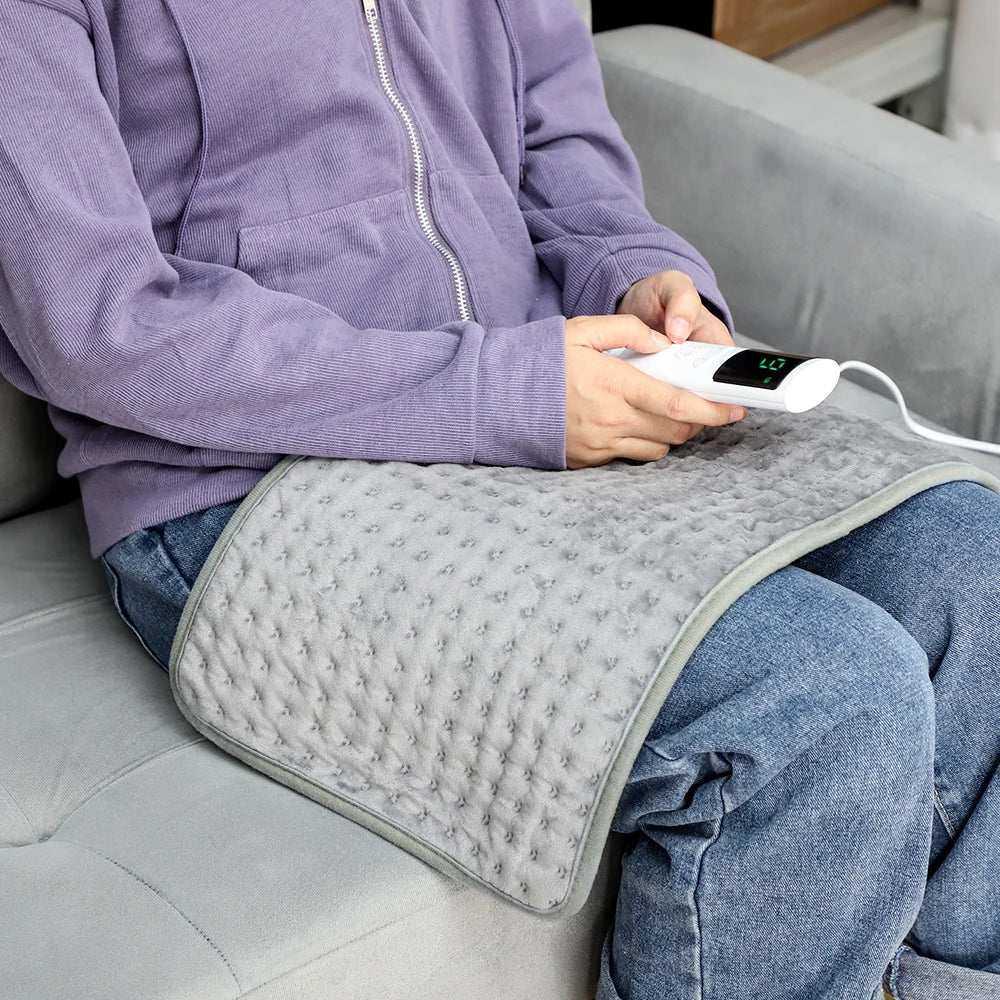 Electric Heating Blanket Mat – Heated Pad for Bed & Sofa, Warm Winter Thermal Blanket, 58x29cm