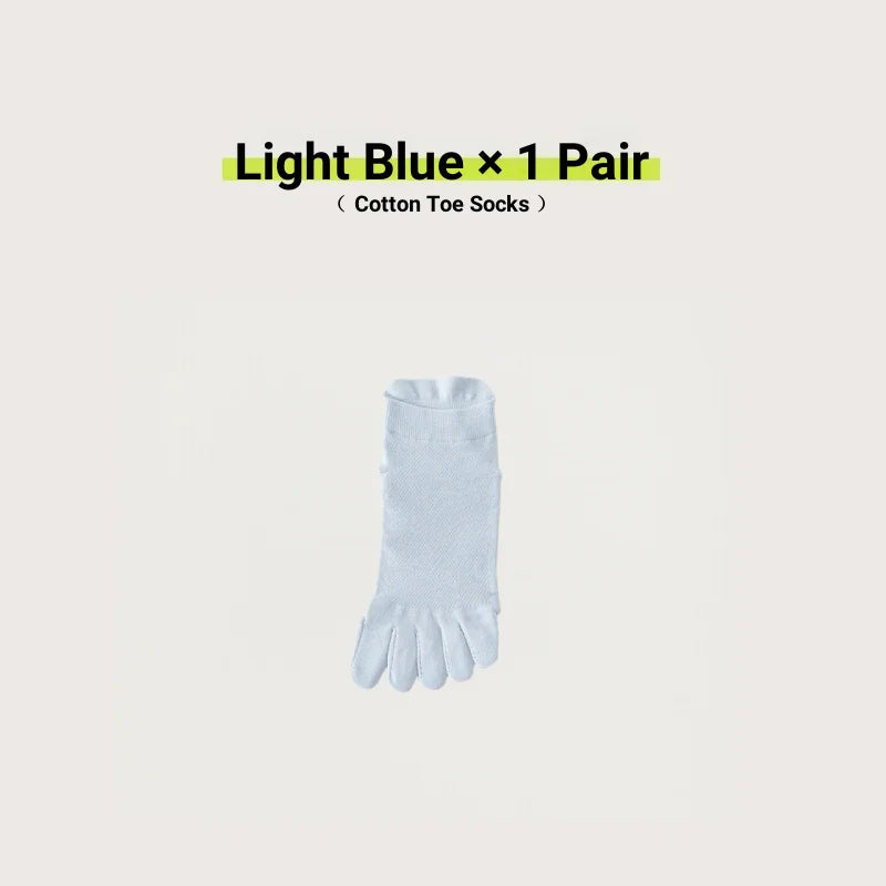 Women's Cotton Toe Socks – Breathable Mesh