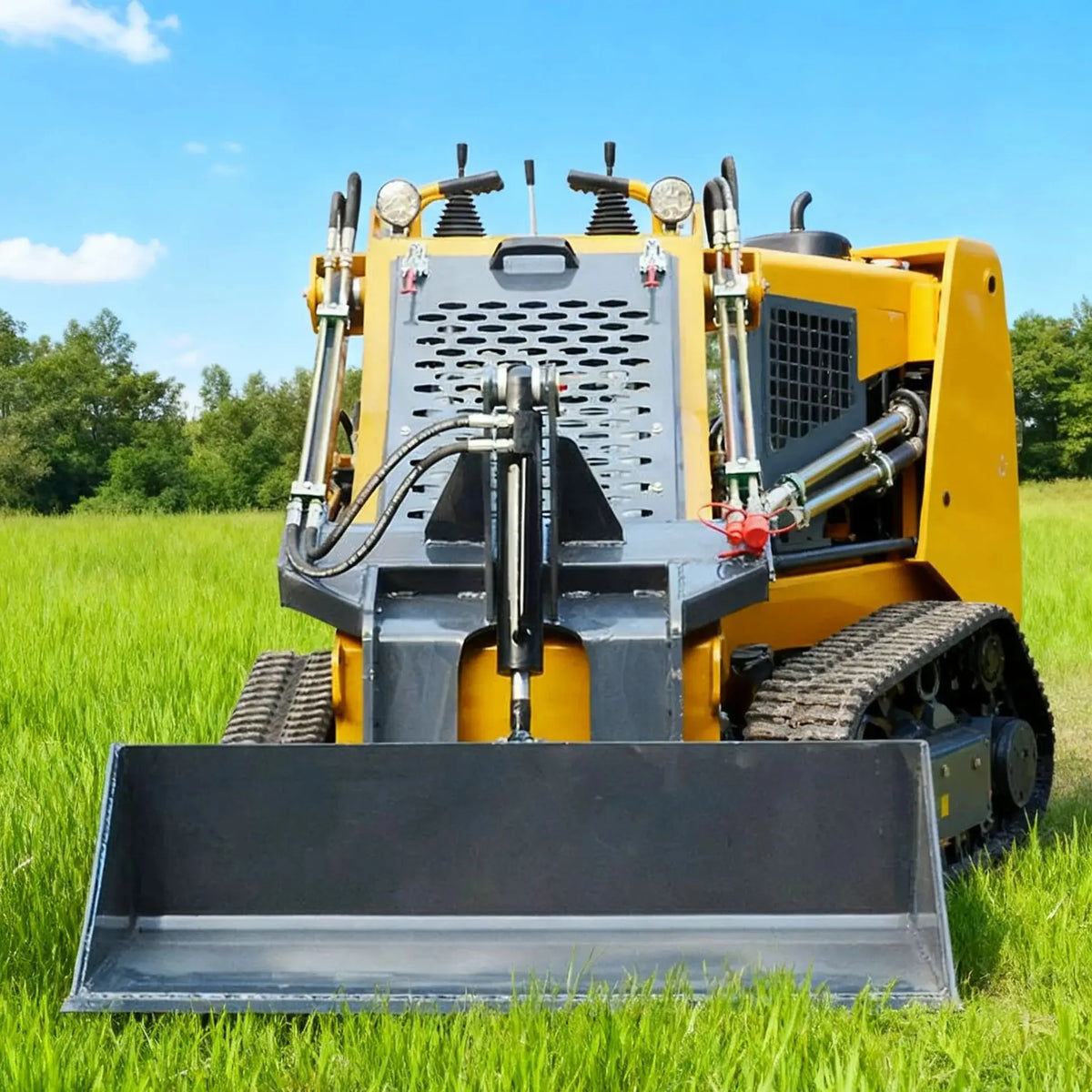 Nicosail EPA Certified Hydraulic Mini Skid Steer Loader – Compact Earthmoving Machine