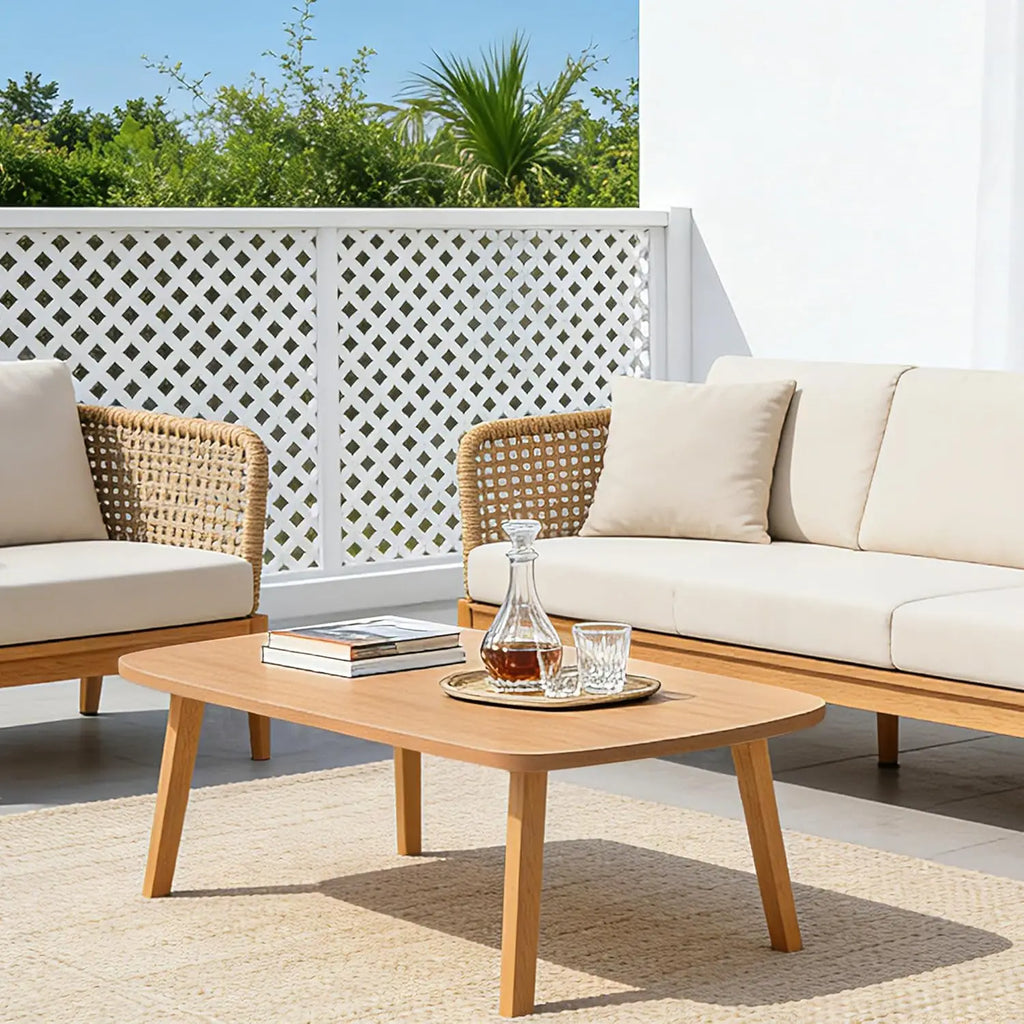 Foldable Wooden Coffee Table — Portable Laptop & Tatami Desk