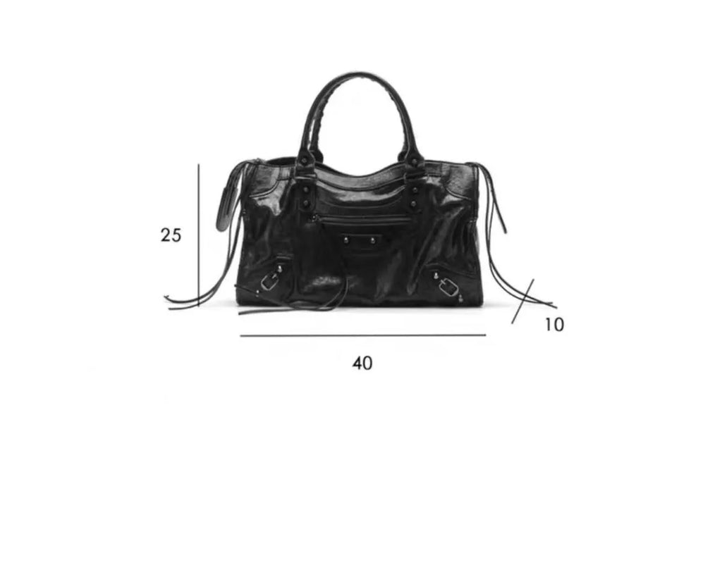 Y2K Motorcycle Crossbody Bag – Trendy PU Leather City Tote & Shoulder Handbag for Women
