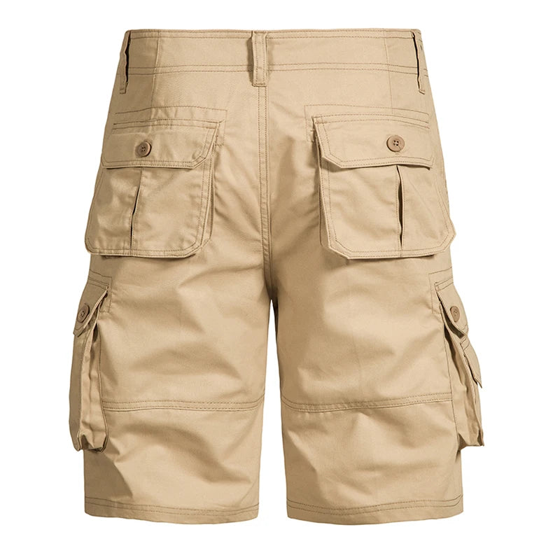 Men's Multi-Pocket Cargo Beach Shorts — Functional Summer Shorts
