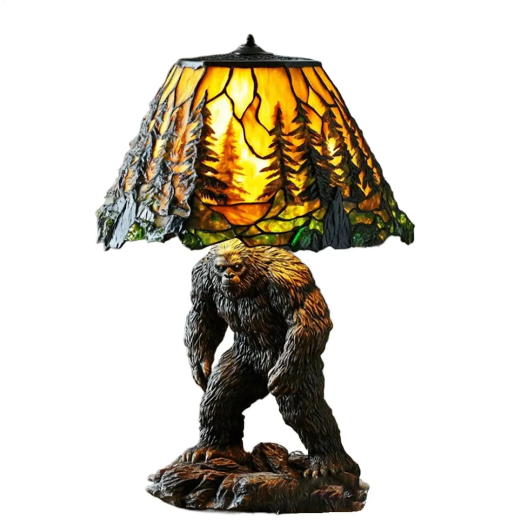 Animal Table Lamp – Colorful Resin Accent