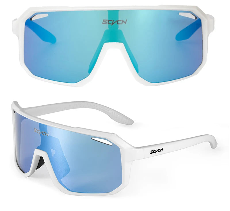 SCVCN Cycling Sunglasses — UV400 Polarized Sports Eyewear for Men & Women