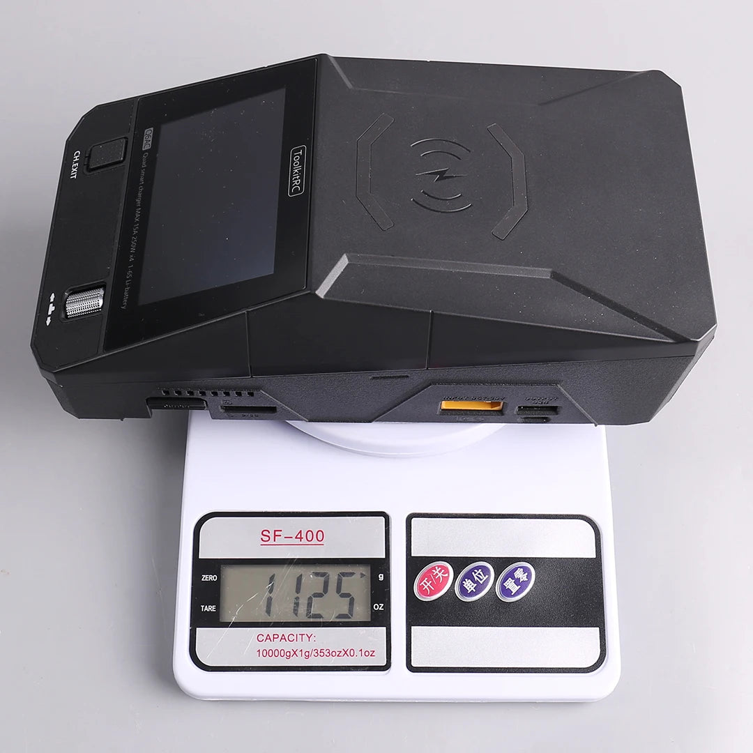 ToolkitRC Q6AC Multi-Chemistry Battery Charger — LiPo, LiFePO4, NiMH & Lead-Acid