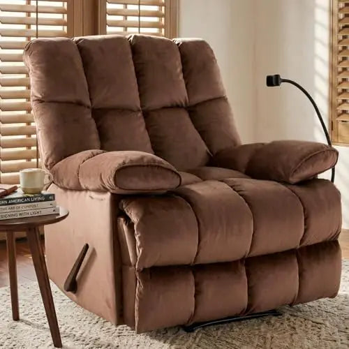 Oversized Manual Recliner with 23-Inch Wide Seat