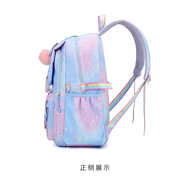 Custom Print Nylon Backpack – Laptop School & Travel Bag for Women