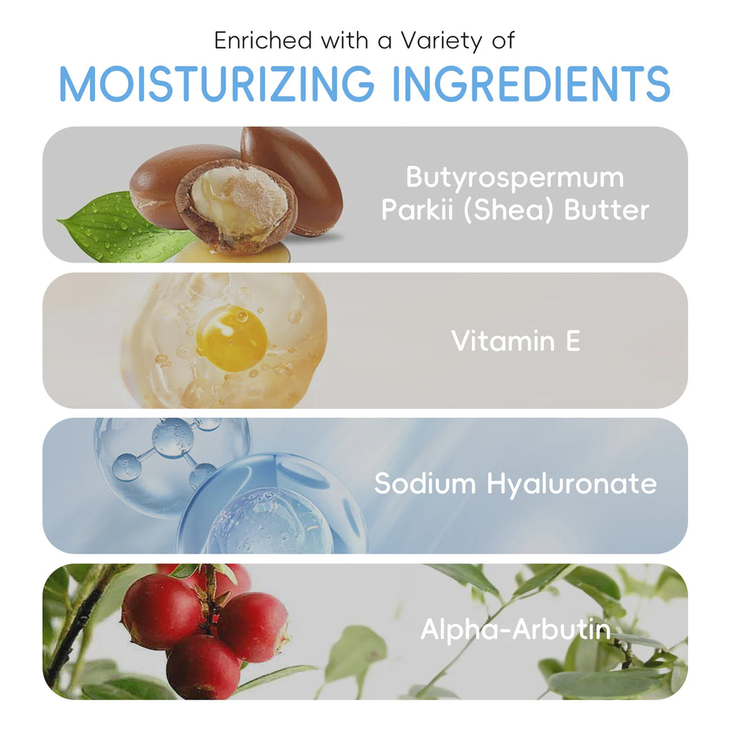 LAIKOU Milk Glowing Trio Skincare Set – Hydrating Serum, Eye Cream & Moisturizer