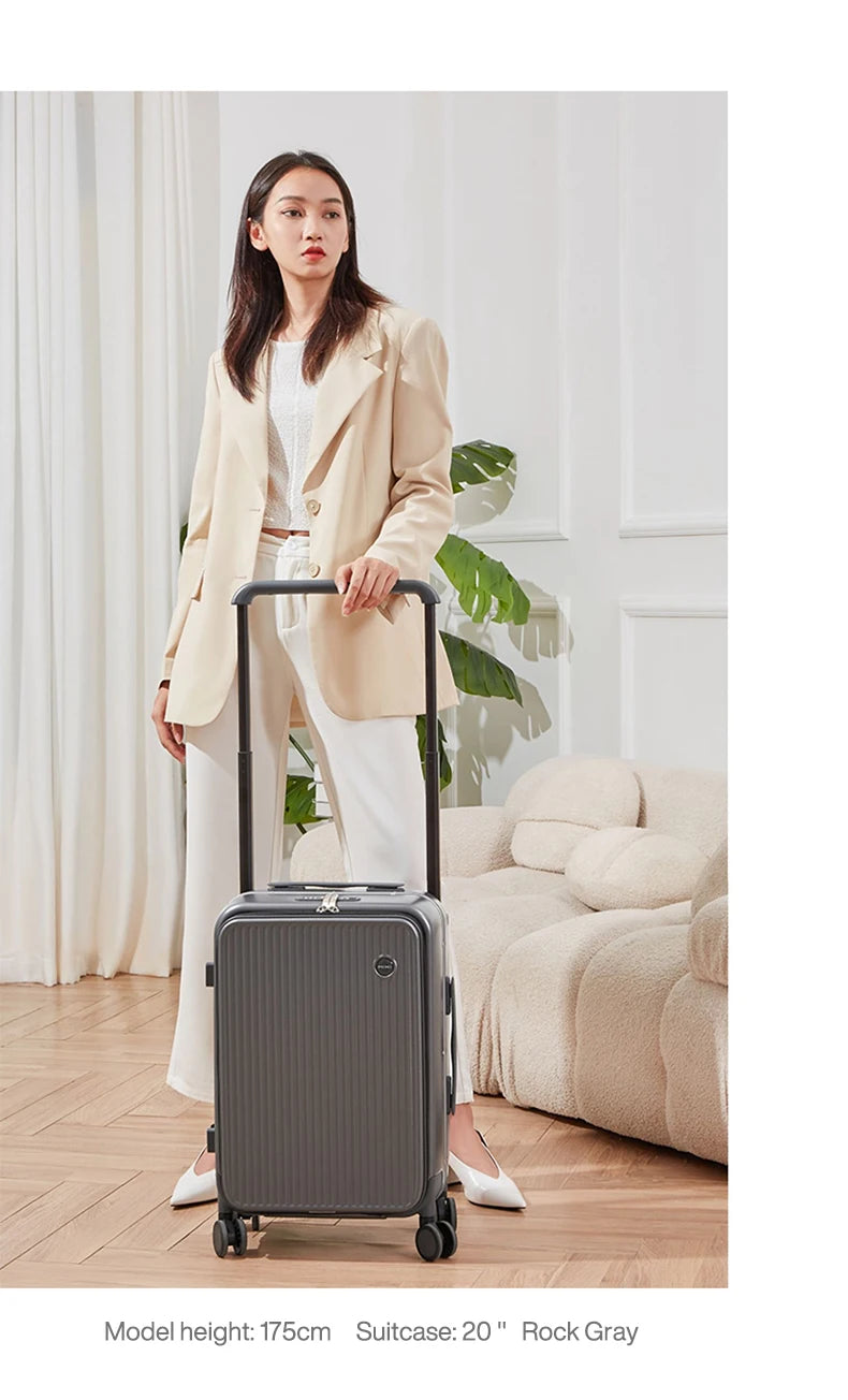 Mixi Front-Pocket Laptop Suitcase – PC Aluminum Frame