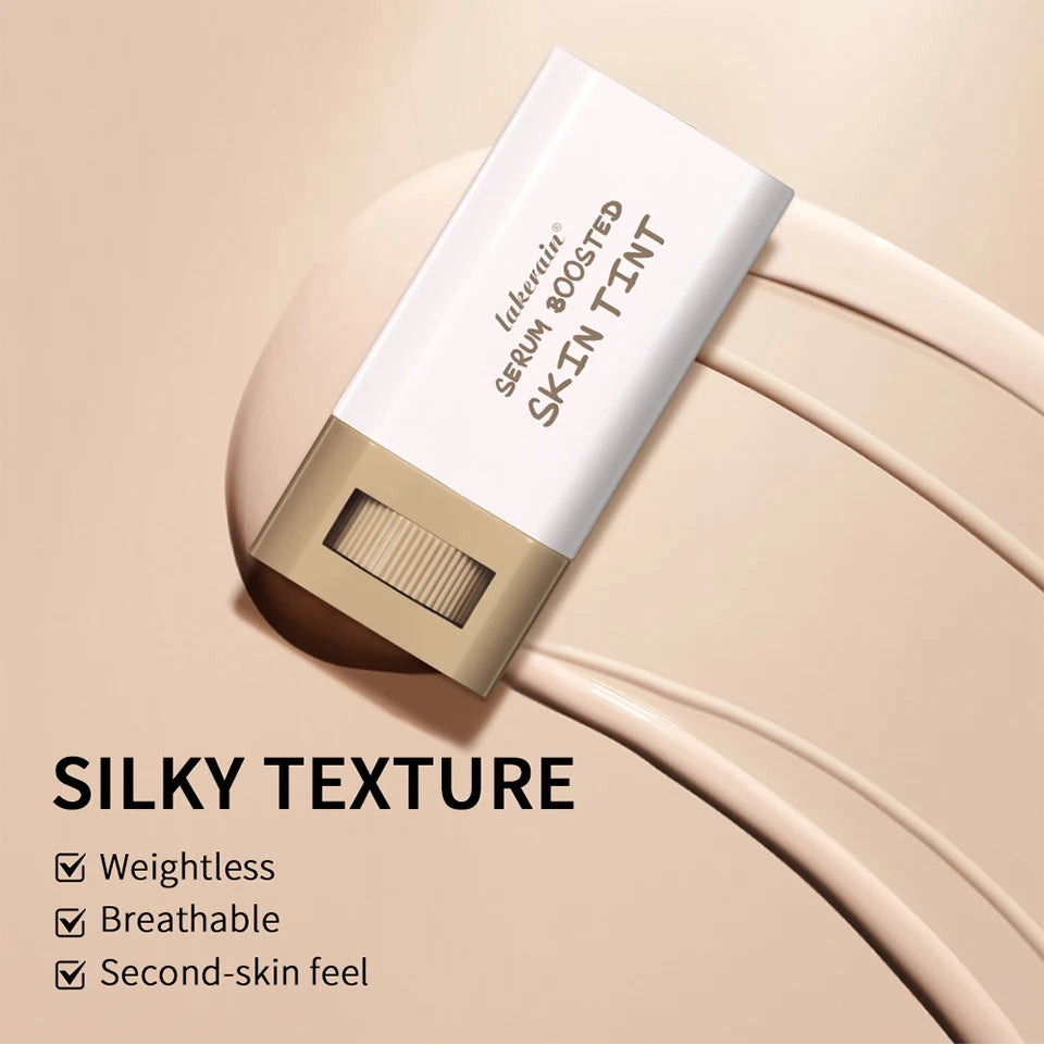 Skin Tint Foundation Stick — Waterproof Nourishing Tinted Serum Contour Balm