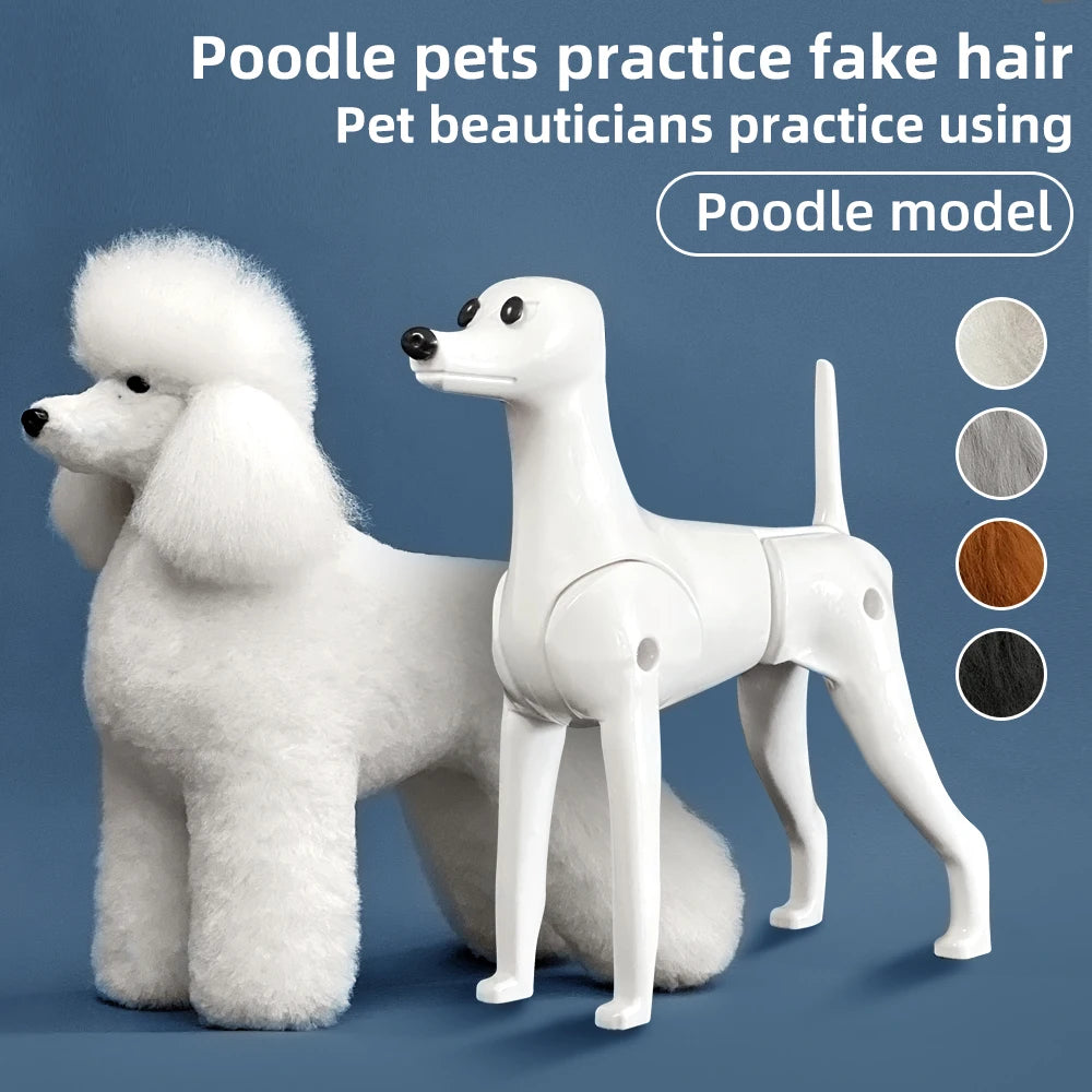 Full-Body Poodle Grooming Practice Model