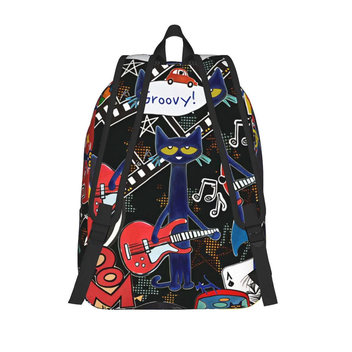 Pete the Cat Backpack – Zippered Everyday School Bag