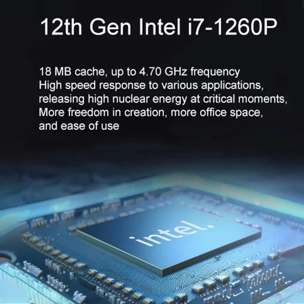 GLF-S1 16"+16" Dual-Screen Laptop – Intel 12th Gen, Up to 32GB DDR4, 2TB SSD, Dual Touch, Windows 11
