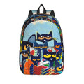 Pete the Cat Backpack – Casual Polyester Rucksack