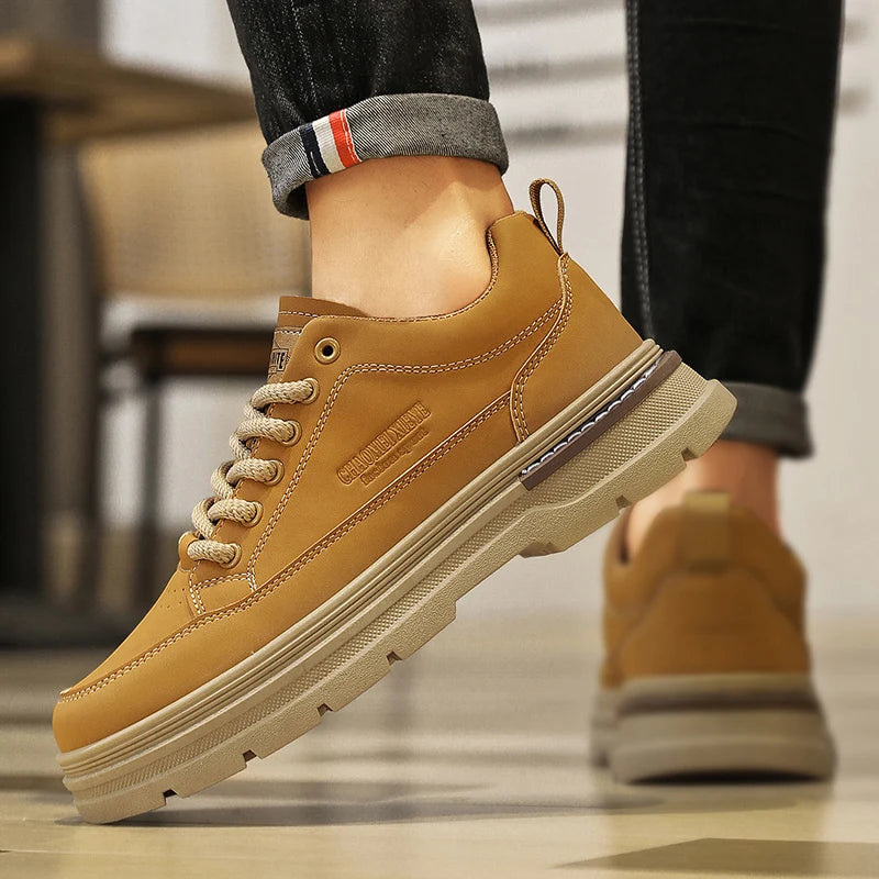 Men's Luxury Fashion Loafers 2025 – Breathable Casual Race & Running Sneakers