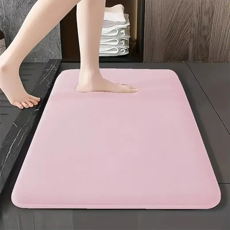 Soft. Absorbent. Non-Slip. — Coral Velvet Bathroom Mat & Door Mat | Non-Slip, Quick Dry, 10 Colors, 3 Sizes (40x60 to 60x90cm)