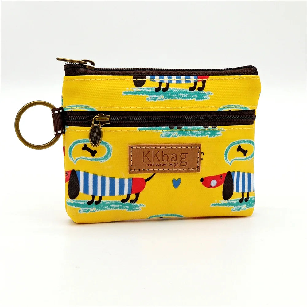 Cute Animal Coin Purse – Kawaii Zipper Wallet & Card Holder for Women, Girls & Students