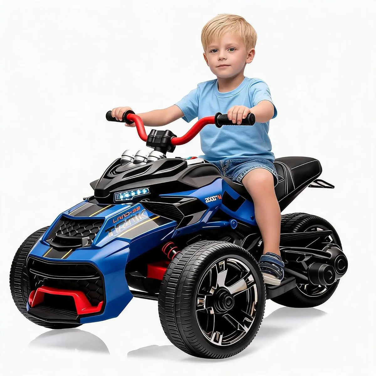 12V Kids Ride-On ATV – Three-Wheel Electric Toy with Remote