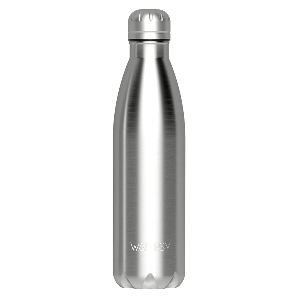 WATERSY 500ml Insulated Vacuum Flask – 304 Stainless Steel Double-Wall Thermal Water Bottle, 12–24hr, 18 Colors