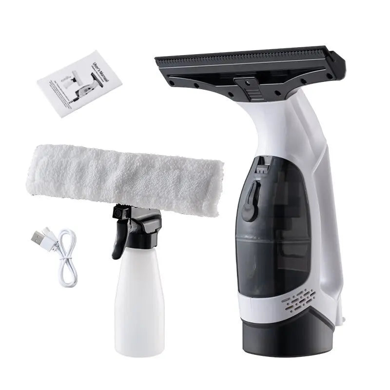 Cordless Electric Window Cleaner Machine – Rechargeable Automatic Portable Glass Cleaning Tool