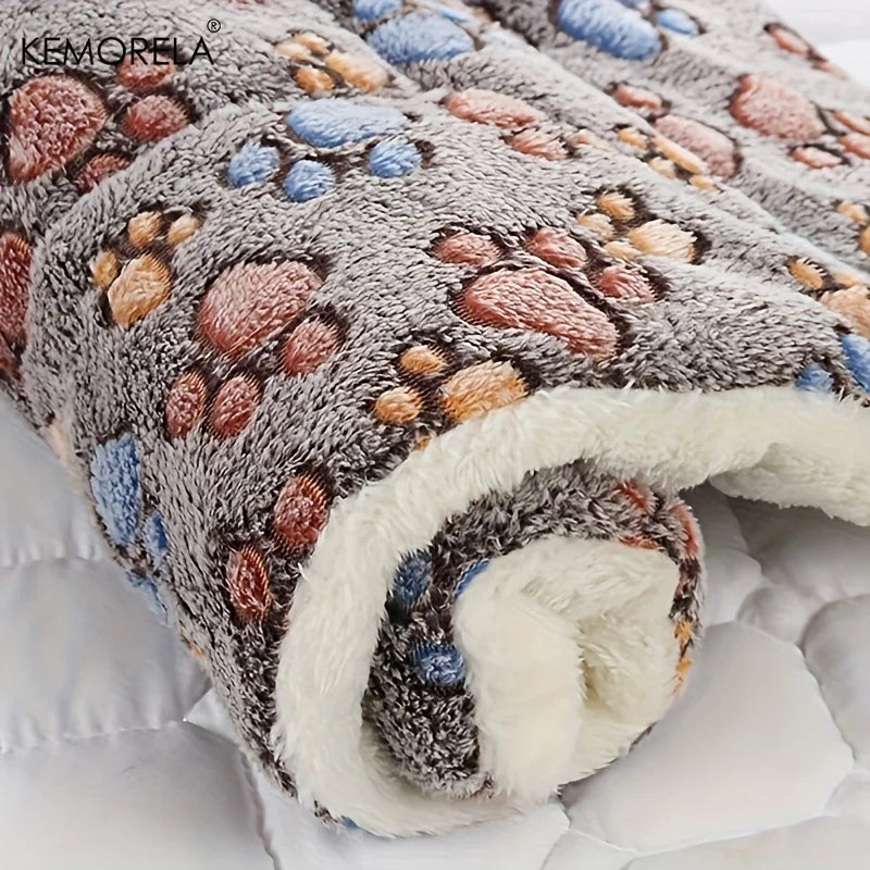 KEMORELA Thick Soft Pet Mat – All-Season Dog & Cat Bed Mat for Small to Medium Pets