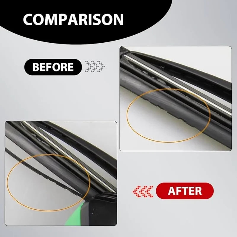 Stop Streaking. Start Seeing. — Universal Car Wiper Blade Repair Tool | Rubber Regroove Cutter, Trimmer & Restorer for Windscreen Wipers