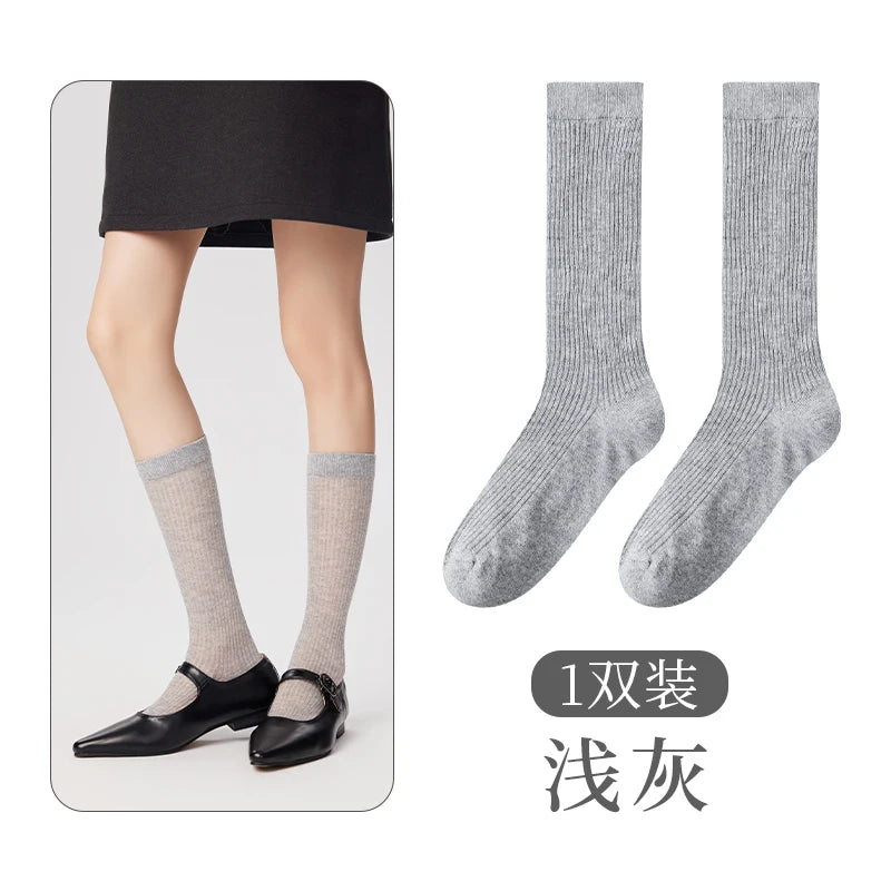 Women's Mesh Calf Socks – Lightweight Ballet Style