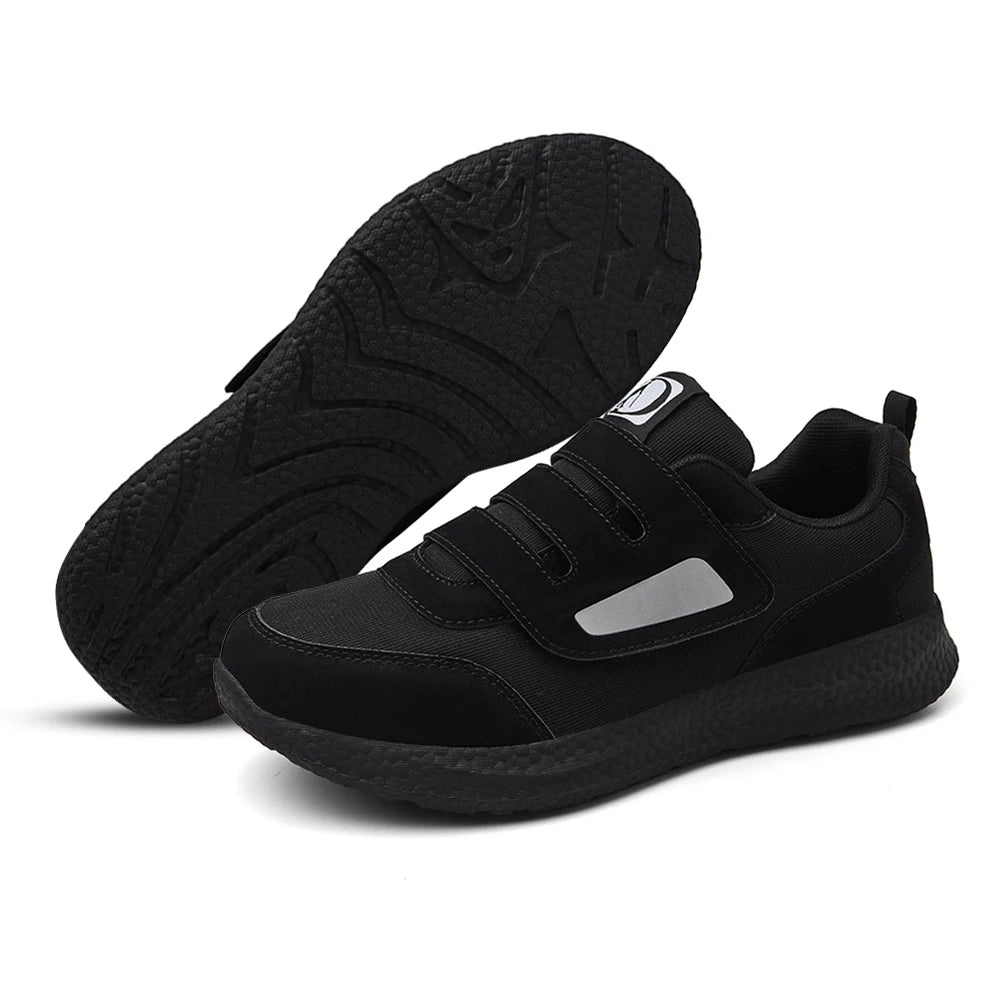 Men's & Women's Orthopedic Diabetic Sneakers – Wide Slip-On Hook & Loop Casual Shoes for Edema, Swollen Feet & Height Increasing Comfort