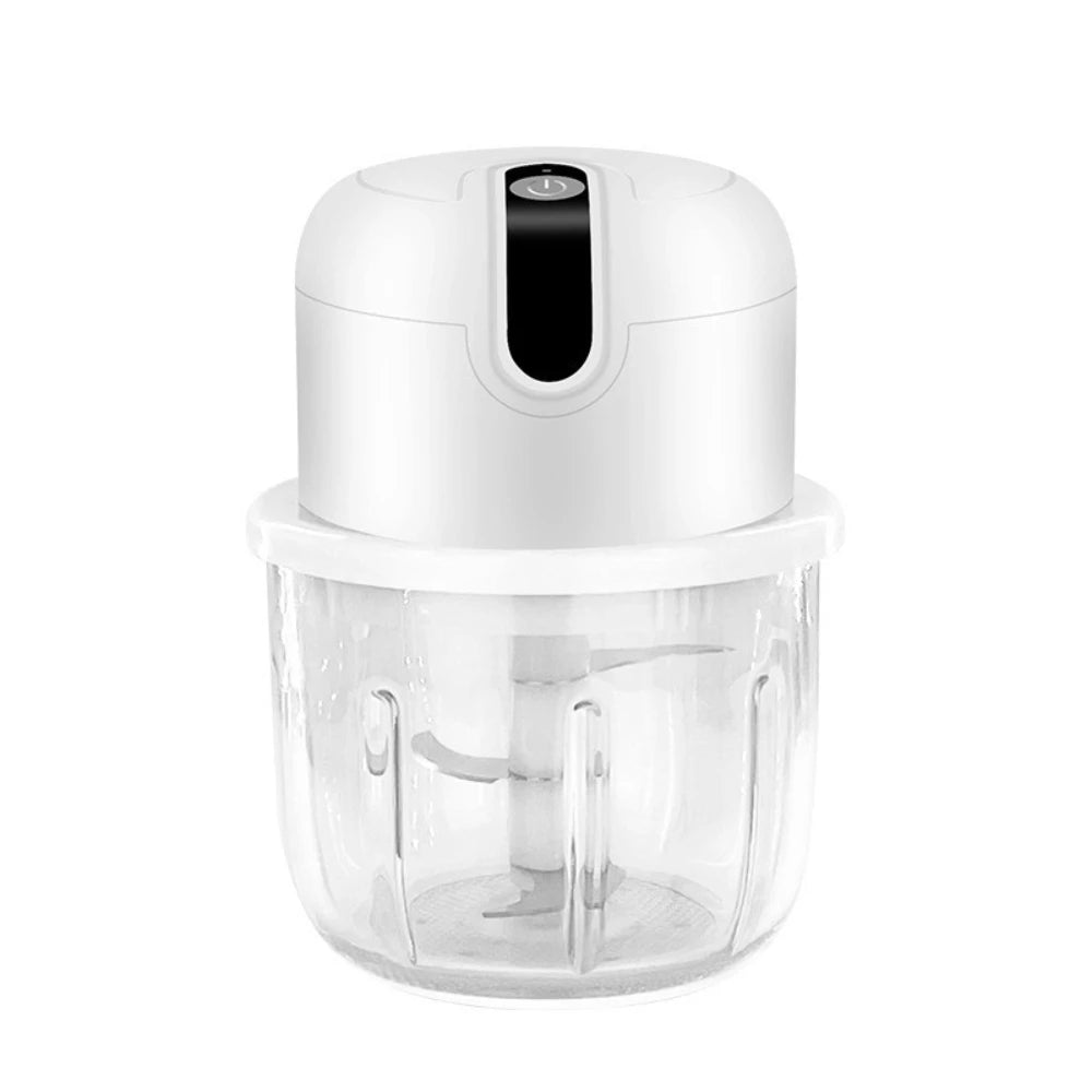 Electric Garlic Masher & Portable Chopper — USB Charging Mini Meat Grinder & Vegetable Chopper