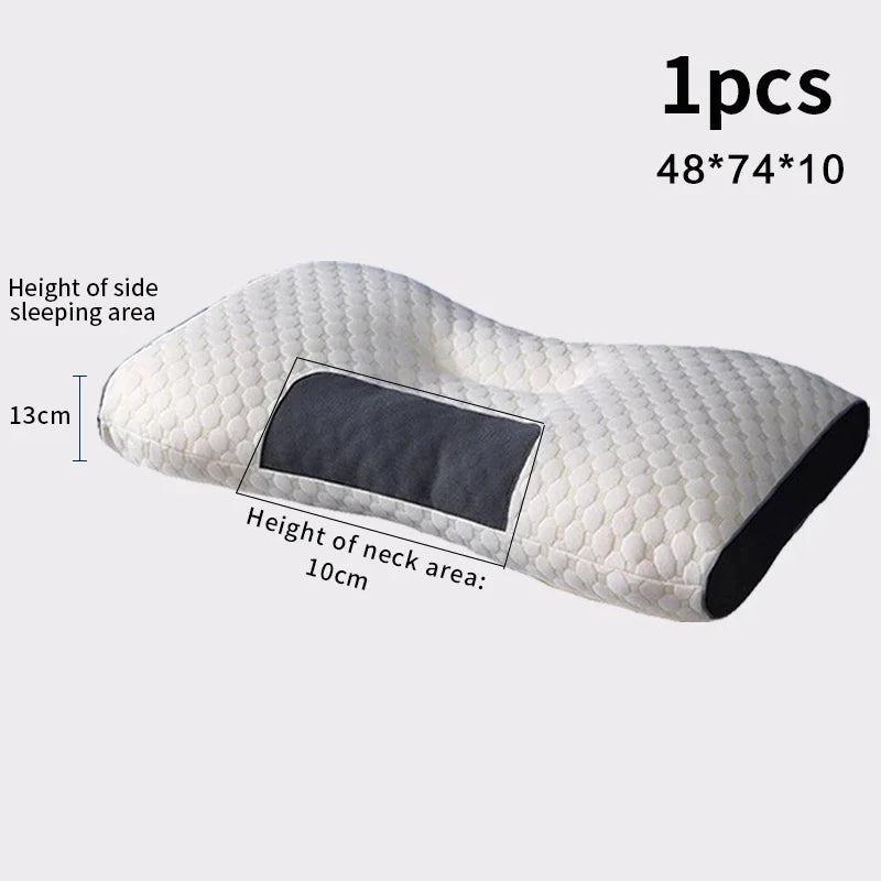 Spa Massage Pillow — Washable Non-Collapse Cervical Support Pillow for Home, Spa & Gift