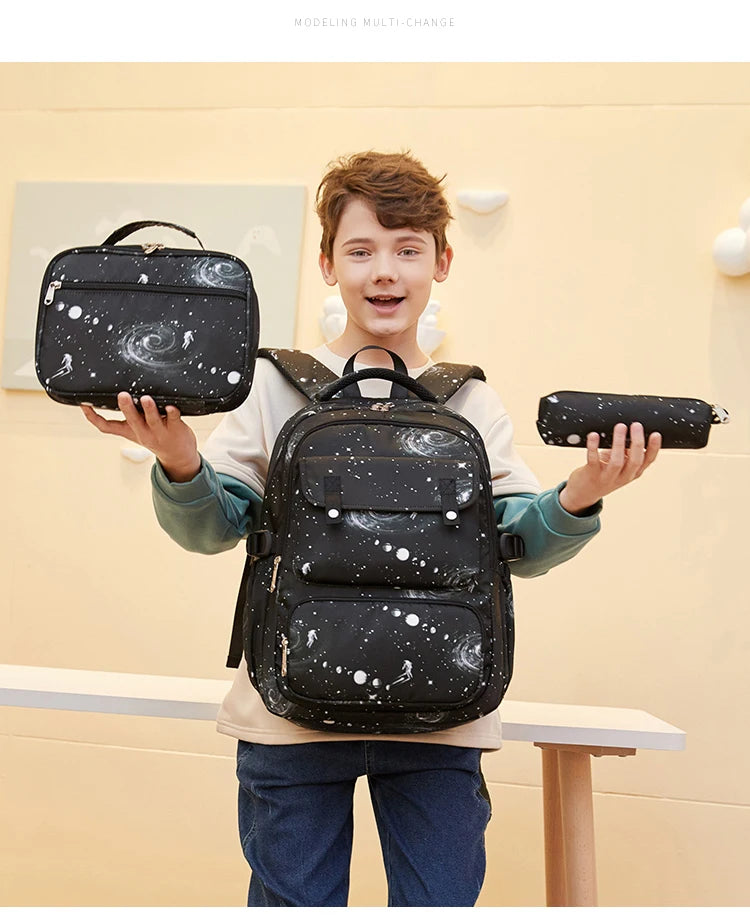 Kids Backpack Set – Three-Piece School Bag Set