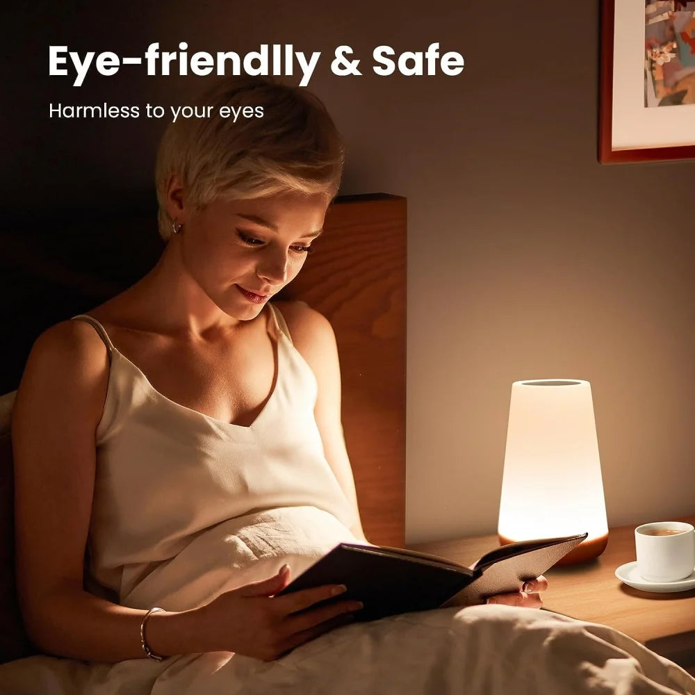 RGB Touch Lamp – 13 Colors & Adjustable Brightness