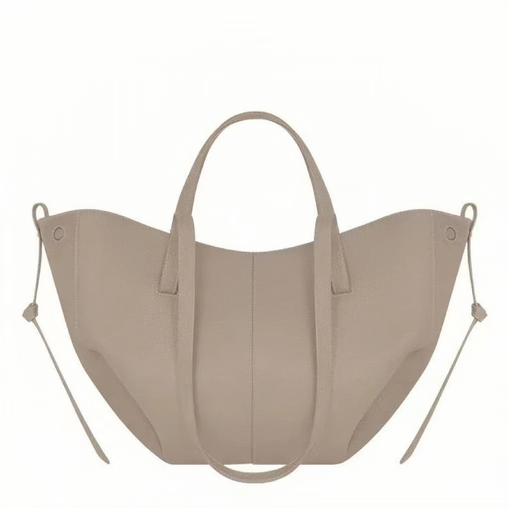 Large Capacity Genuine Cowhide Leather Tote Bag – Underarm Shoulder Bag for Women 2026